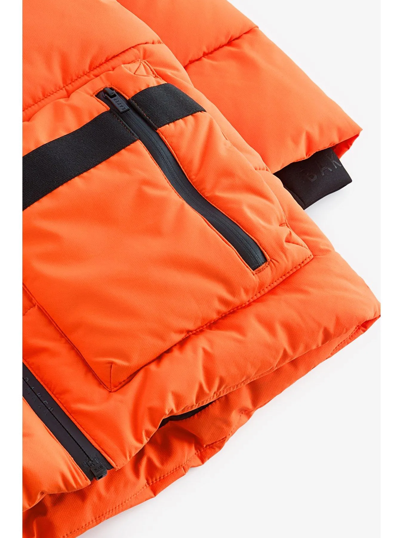 Ted Baker Baker By Ted Baker Longline Orange Padded Coat