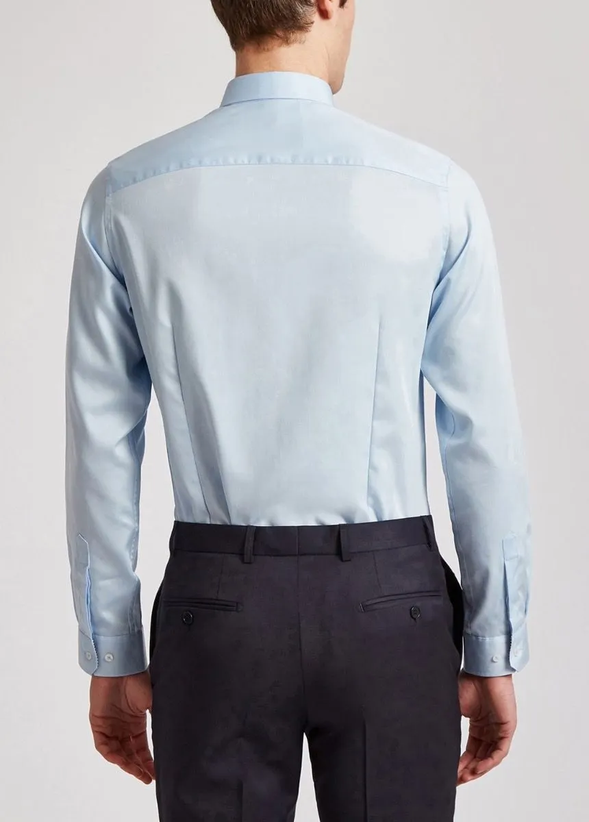 Ted Baker Isla Core Long Sleeve Shirt Ice Blue