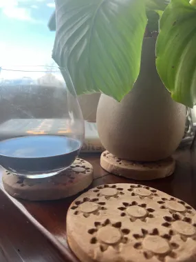 Terracotta Coasters set - Indaba