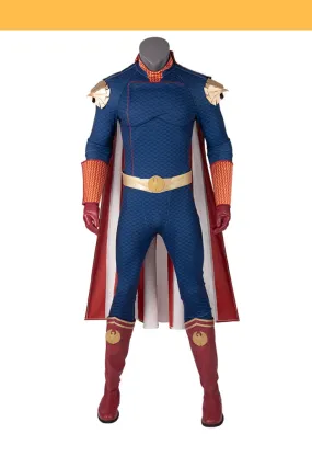 The Boys Homelander cosplay costume in navy blue version