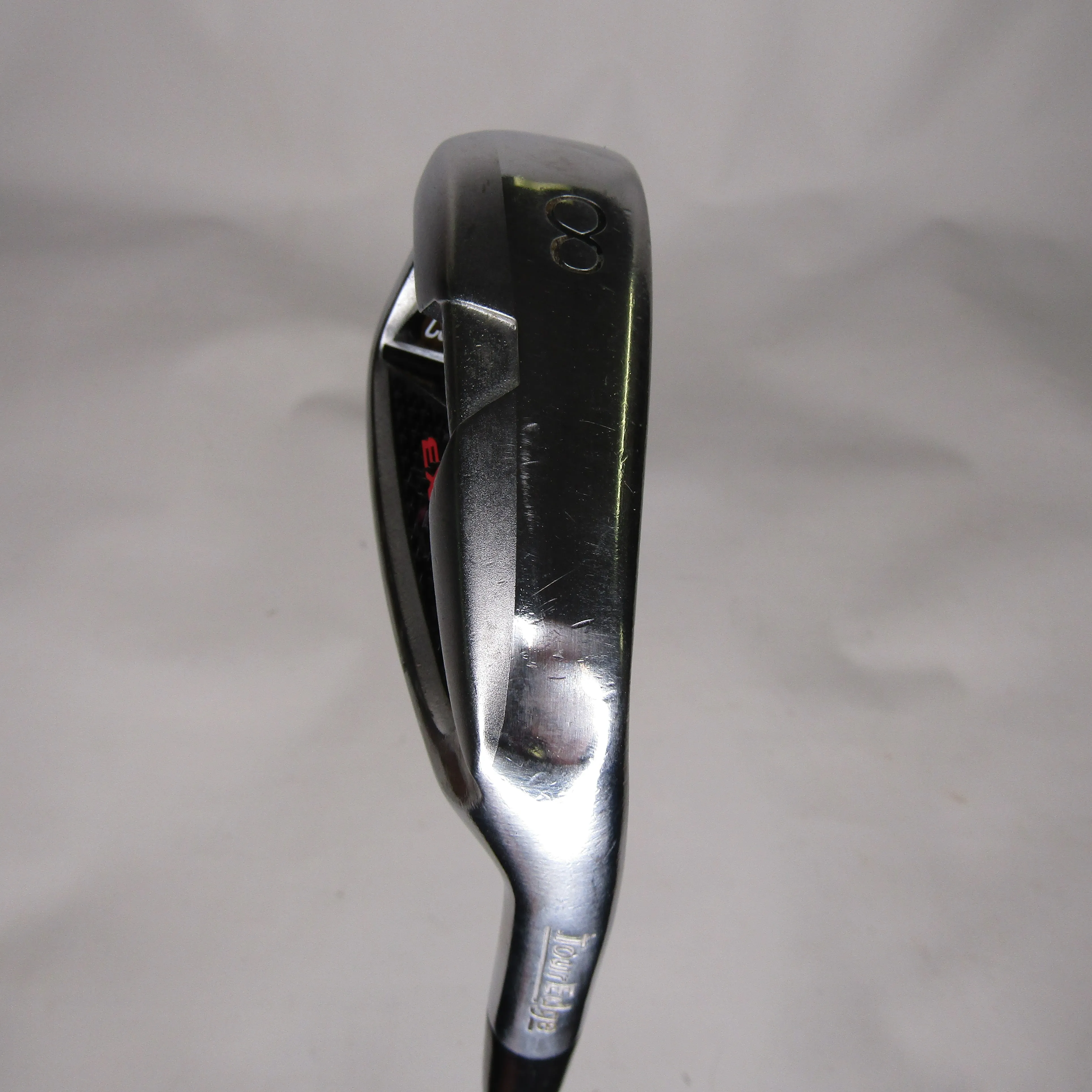 Tour Edge Exotics #8 Iron Stiff Flex Steel Shaft Men's Right Hand for sale