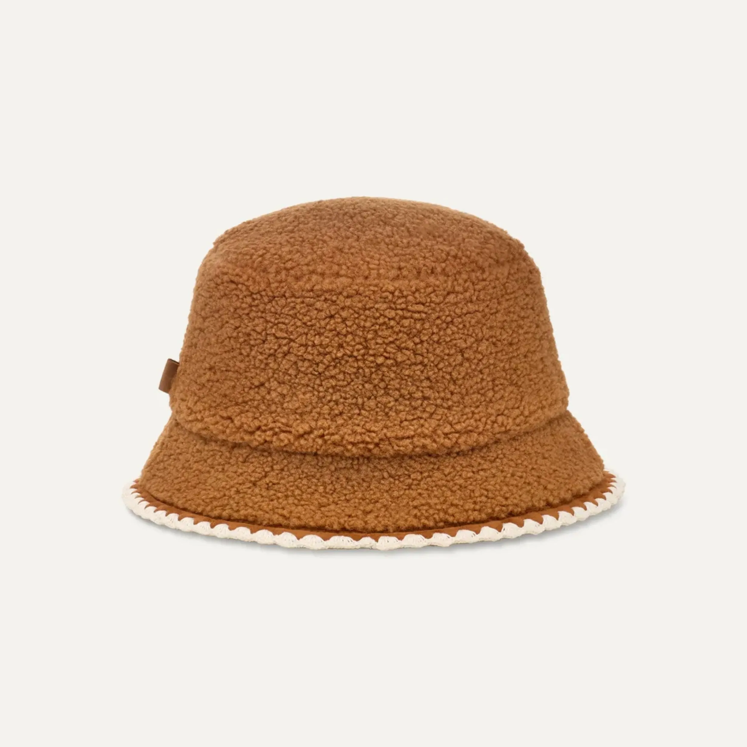 UGG UGGfluff Scalloped Hat Chestnut 100914