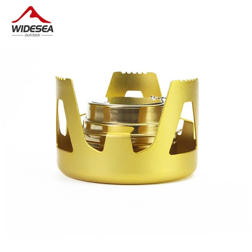 Ultra-lightweight alcohol stove for camping - Widesea 140g