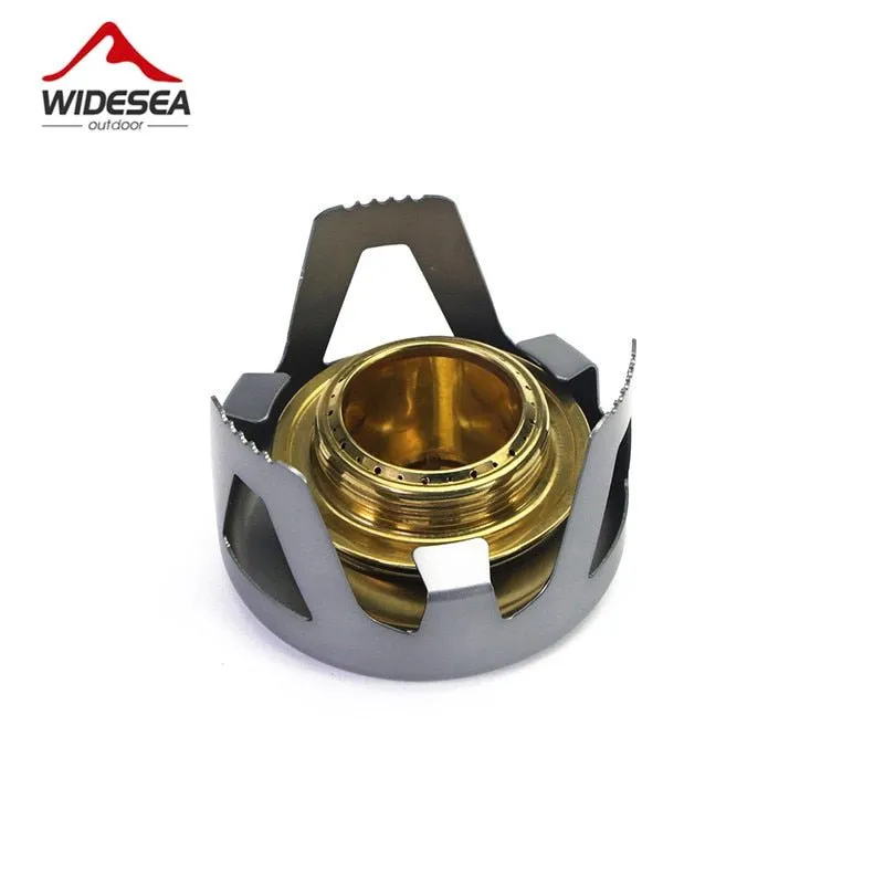 Ultra-lightweight alcohol stove for camping - Widesea 140g