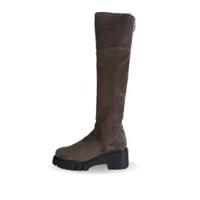 UNISA Taupe Faux Suede Over-the-Knee Boot