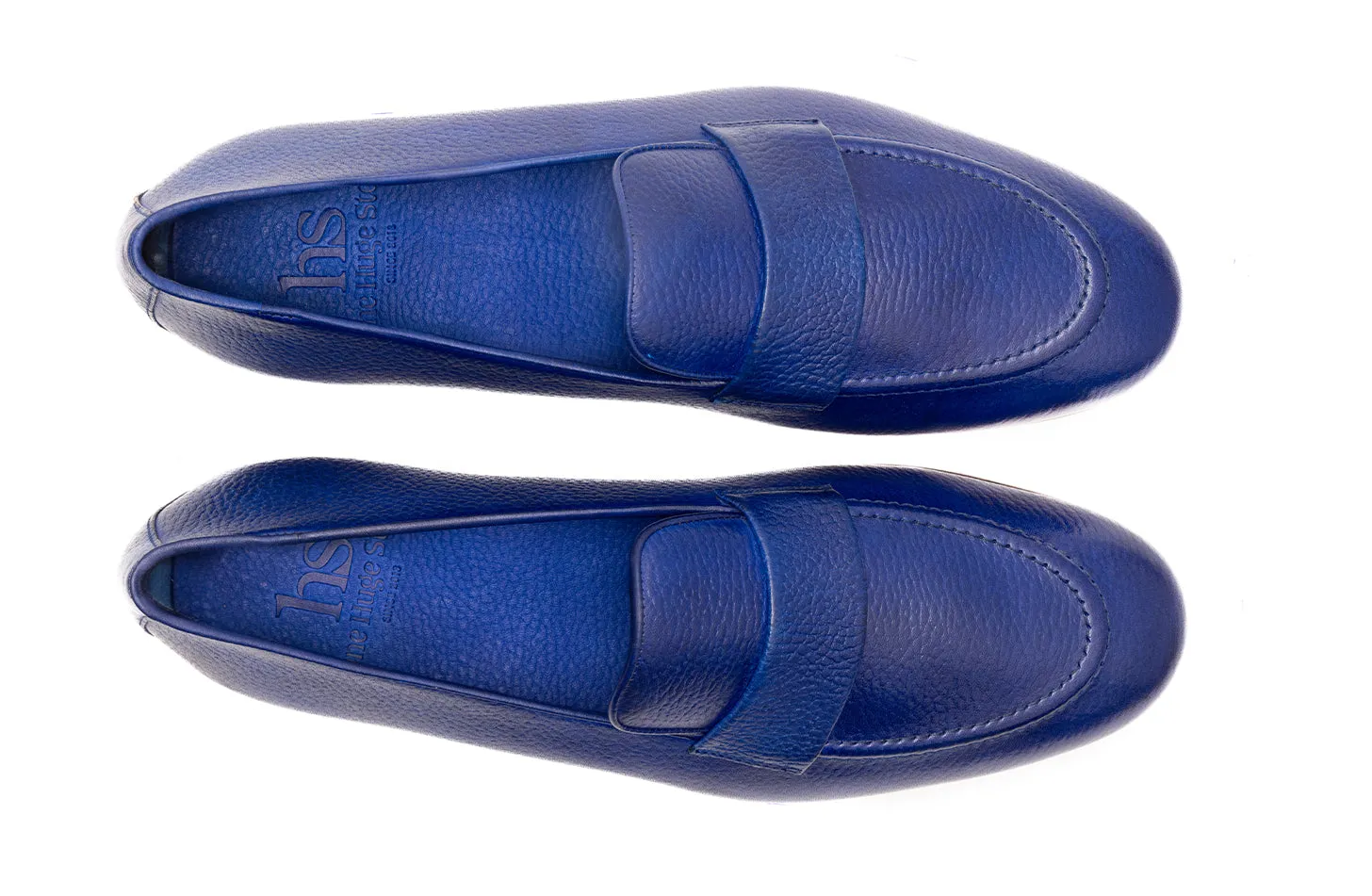 Unlined Penny Strap Loafer with cord stitch on the vamp - New Men's Penny Loafer with Fashionable Cord Stitching on Vamp - Shop 