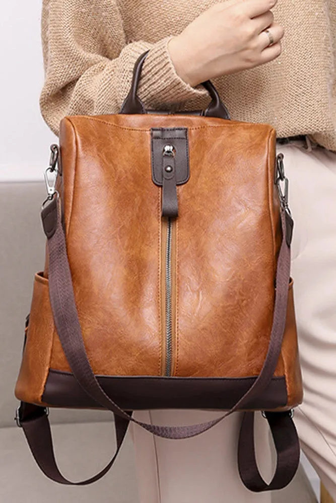 Vegan Leather Backpack - Shop the Stylish Steal Away Collection