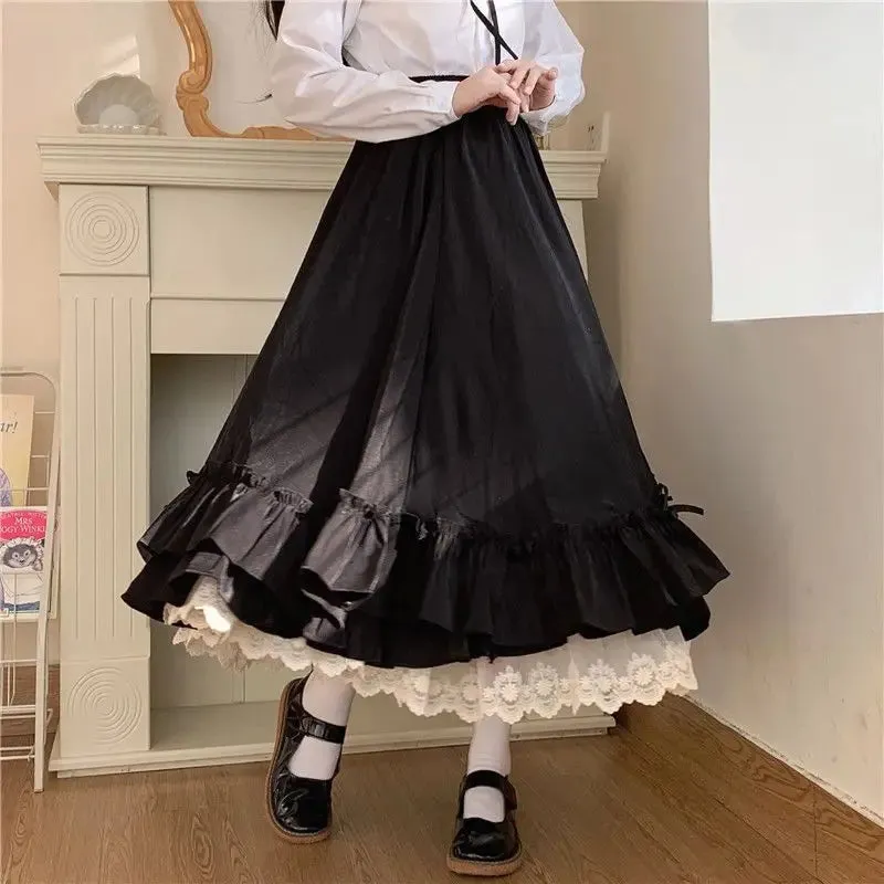 Vintage Pleated A-Line Ball Gown Long Midi Skirt – Elevate Your Style! Women's Fashion.