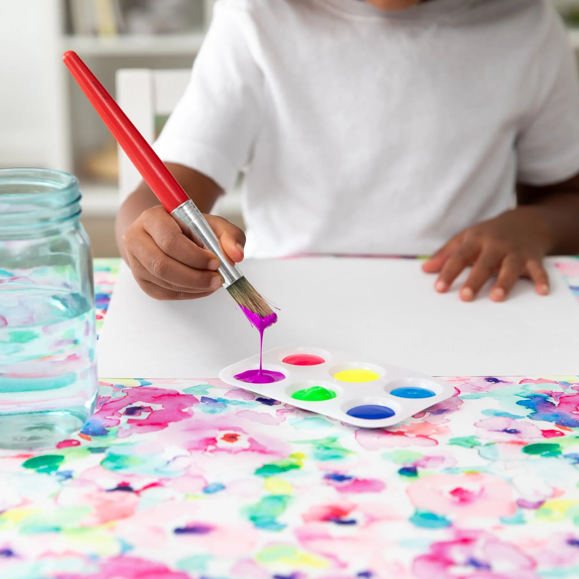 Watercolor Splat Mat